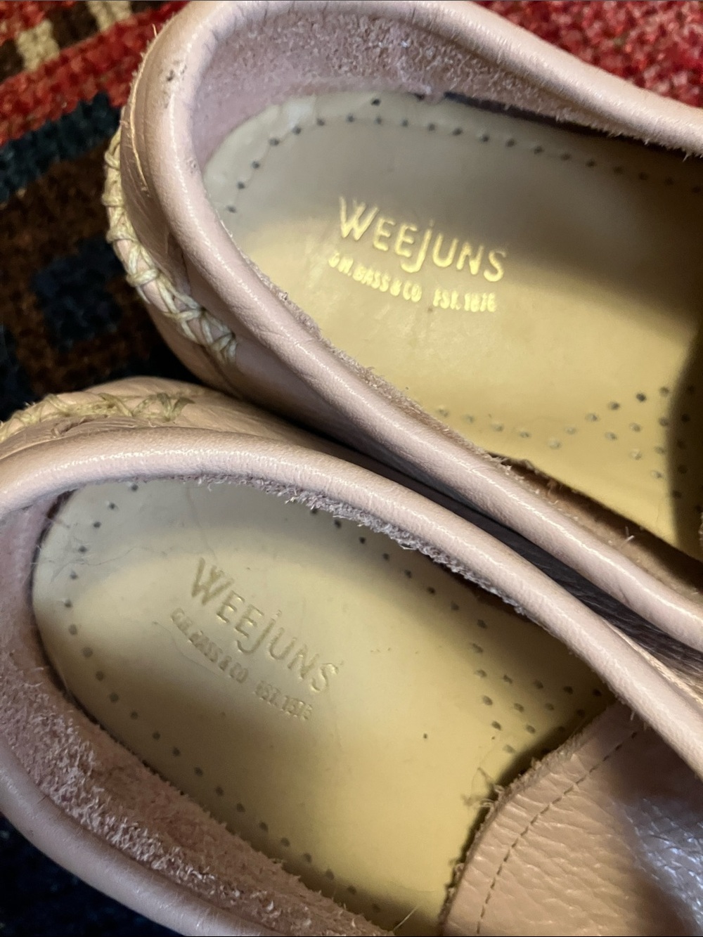 Clark’s weejuns Winnie Pink Leather Tassel Oxford 9 - Picture 7 of 11